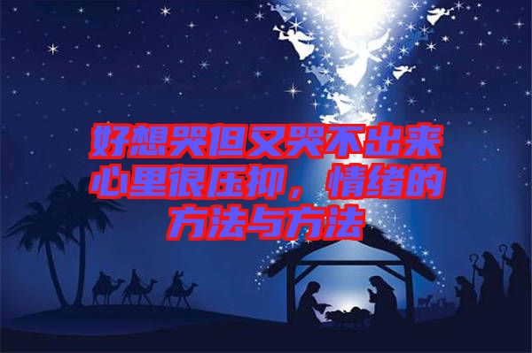 好想哭但又哭不出來心里很壓抑，情緒的方法與方法
