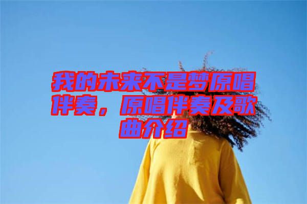 我的未來不是夢原唱伴奏，原唱伴奏及歌曲介紹