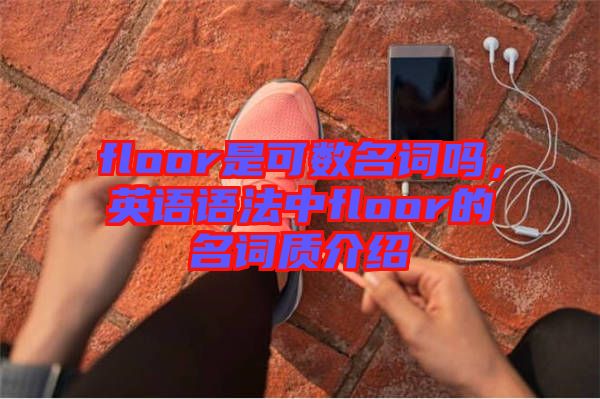 floor是可數(shù)名詞嗎，英語語法中floor的名詞質介紹