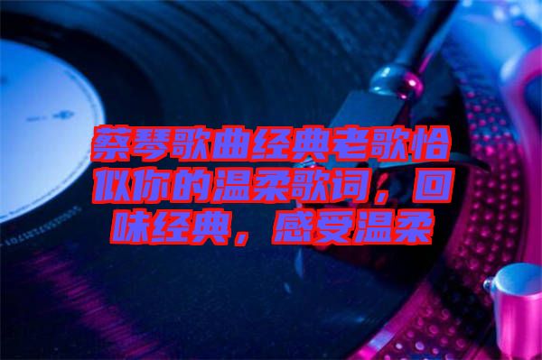 蔡琴歌曲經(jīng)典老歌恰似你的溫柔歌詞，回味經(jīng)典，感受溫柔