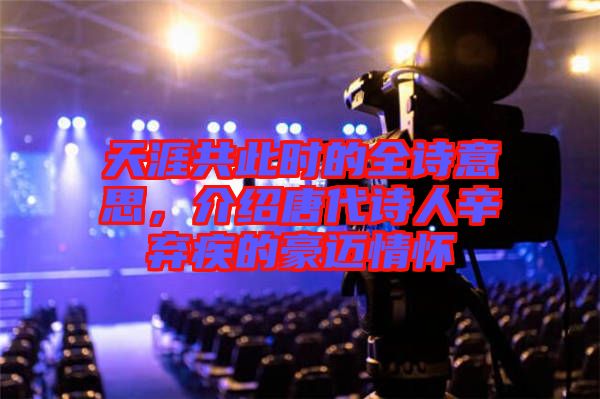 天涯共此時(shí)的全詩(shī)意思，介紹唐代詩(shī)人辛棄疾的豪邁情懷