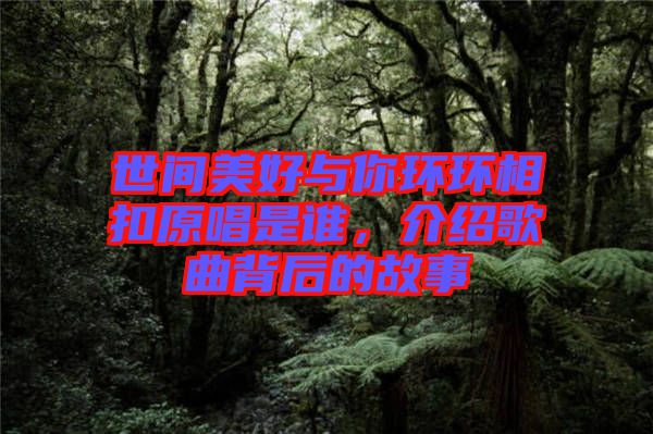 世間美好與你環(huán)環(huán)相扣原唱是誰，介紹歌曲背后的故事