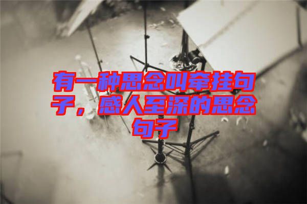 有一種思念叫牽掛句子，感人至深的思念句子