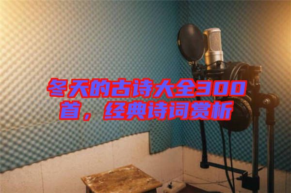 冬天的古詩(shī)大全300首，經(jīng)典詩(shī)詞賞析