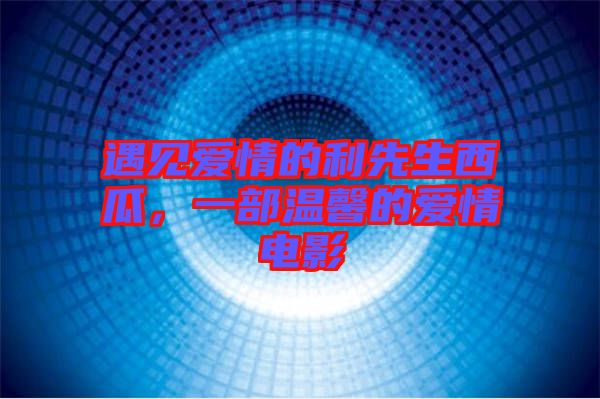 遇見(jiàn)愛(ài)情的利先生西瓜，一部溫馨的愛(ài)情電影