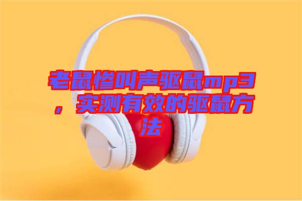 老鼠慘叫聲驅(qū)鼠mp3，實(shí)測有效的驅(qū)鼠方法