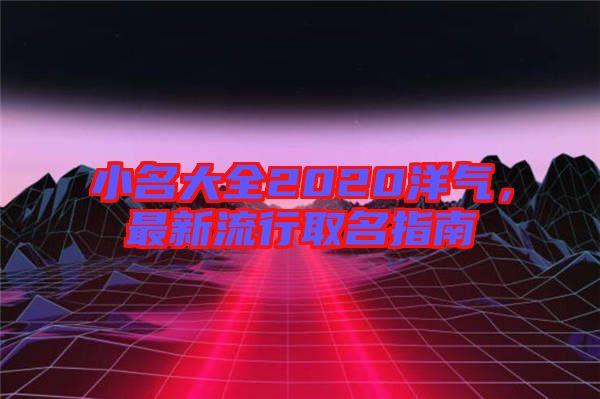 小名大全2020洋氣，最新流行取名指南
