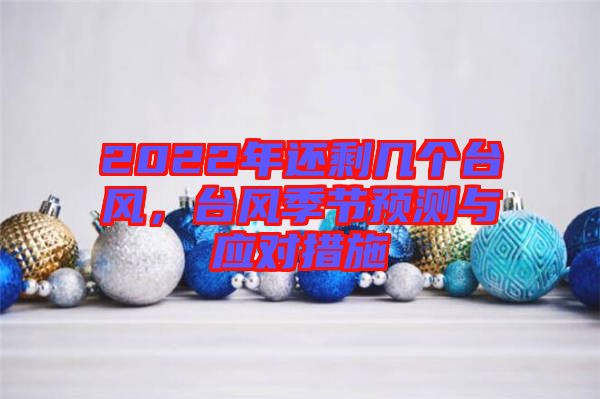 2022年還剩幾個臺風(fēng)，臺風(fēng)季節(jié)預(yù)測與應(yīng)對措施