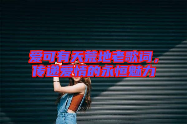 愛(ài)可有天荒地老歌詞，傳遞愛(ài)情的永恒魅力
