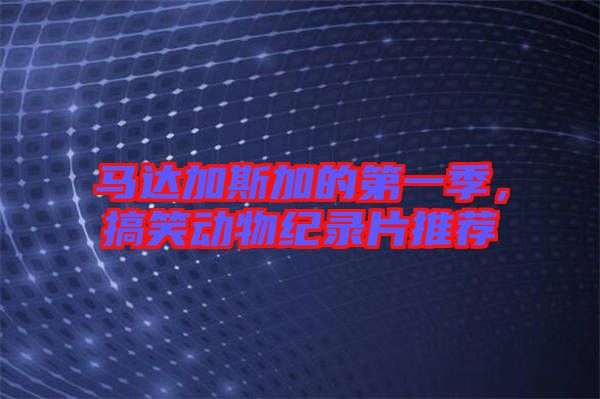 馬達(dá)加斯加的第一季，搞笑動(dòng)物紀(jì)錄片推薦