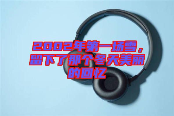 2002年第一場雪，留下了那個(gè)冬天美麗的回憶