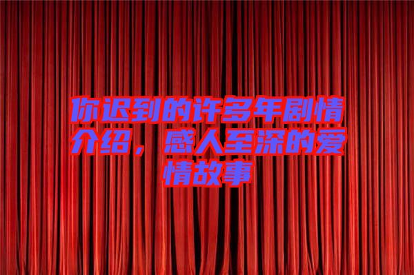 你遲到的許多年劇情介紹，感人至深的愛情故事