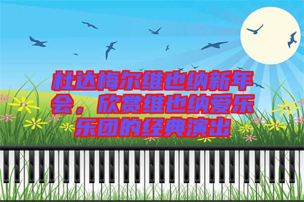 杜達梅爾維也納新年會，欣賞維也納愛樂樂團的經(jīng)典演出