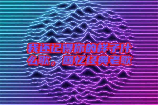 我還記得你的樣子什么歌，回憶經(jīng)典老歌