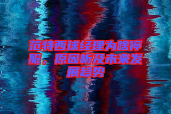 范特西球經(jīng)理為啥停服，原因析及未來(lái)發(fā)展趨勢(shì)