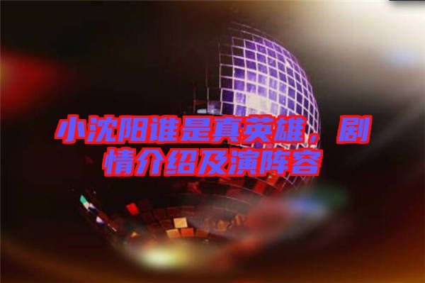 小沈陽誰是真英雄，劇情介紹及演陣容