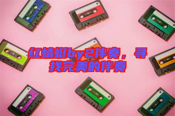 紅蜻蜓by2伴奏，尋找完美的伴奏