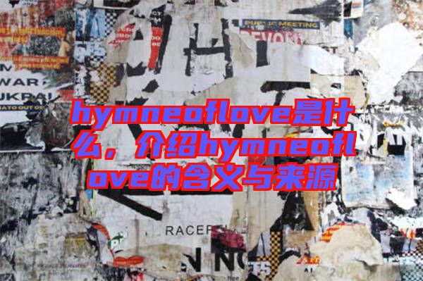 hymneoflove是什么，介紹hymneoflove的含義與來源