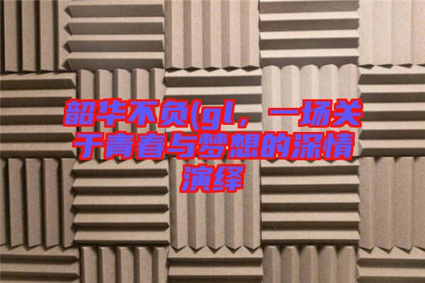韶華不負(fù)(gl，一場關(guān)于青春與夢想的深情演繹