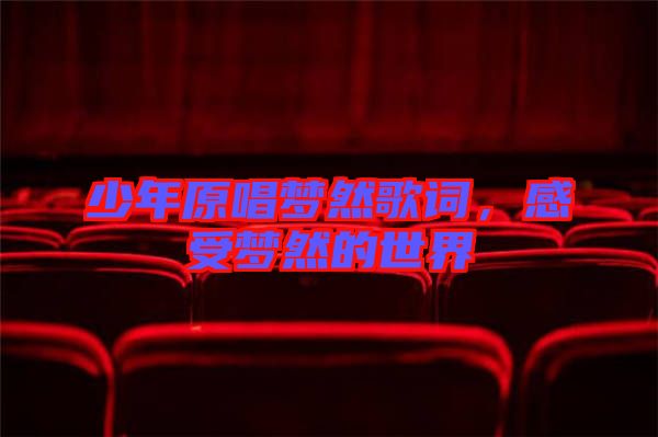 少年原唱夢(mèng)然歌詞，感受夢(mèng)然的世界