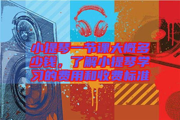 小提琴一節(jié)課大概多少錢(qián)，了解小提琴學(xué)習(xí)的費(fèi)用和收費(fèi)標(biāo)準(zhǔn)