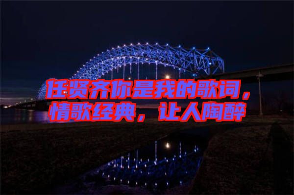 任賢齊你是我的歌詞，情歌經(jīng)典，讓人陶醉