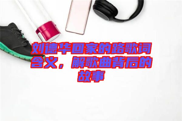 劉德華回家的路歌詞含義，解歌曲背后的故事