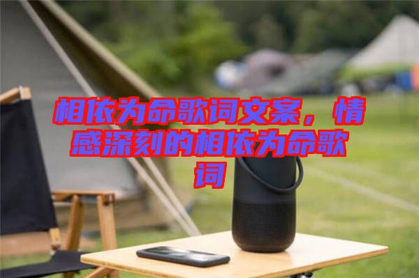 相依為命歌詞文案，情感深刻的相依為命歌詞
