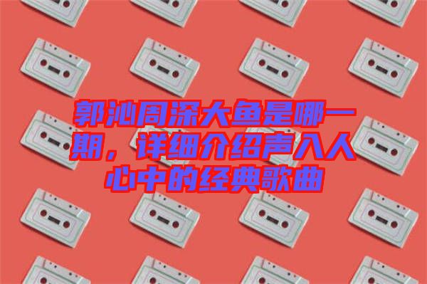 郭沁周深大魚是哪一期，詳細介紹聲入人心中的經(jīng)典歌曲