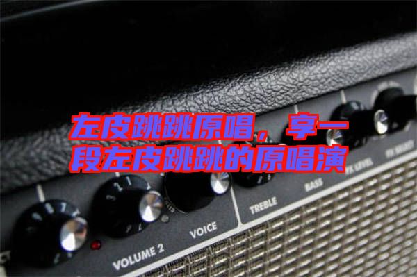 左皮跳跳原唱，享一段左皮跳跳的原唱演