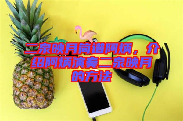 二泉映月簡譜阿炳，介紹阿炳演奏二泉映月的方法