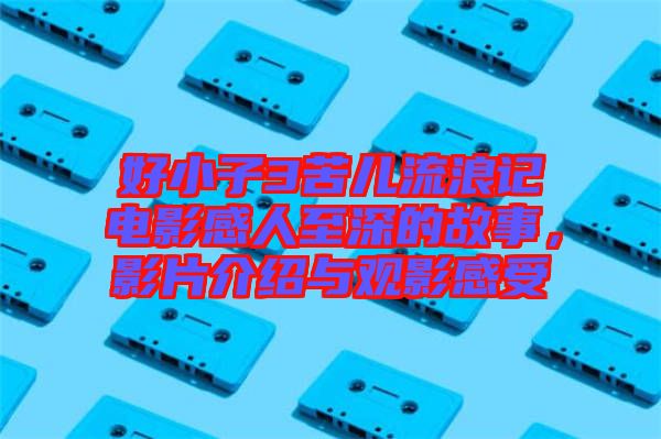 好小子3苦兒流浪記電影感人至深的故事，影片介紹與觀影感受