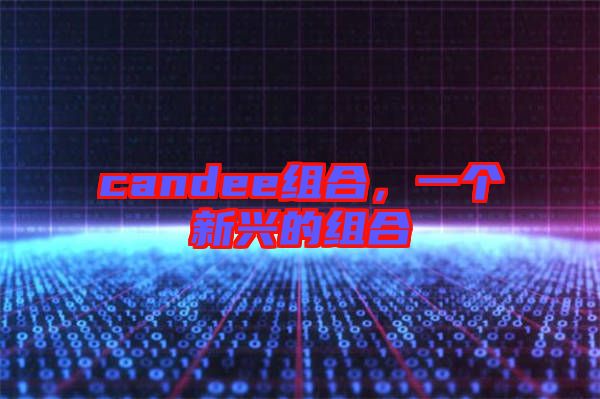 candee組合，一個(gè)新興的組合