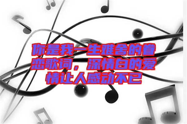 你是我一生難舍的眷戀歌詞，深情白的愛情讓人感動不已