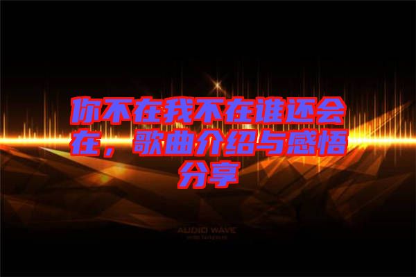 你不在我不在誰還會(huì)在，歌曲介紹與感悟分享