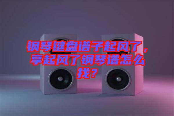 鋼琴鍵盤譜子起風(fēng)了，享起風(fēng)了鋼琴譜怎么找？