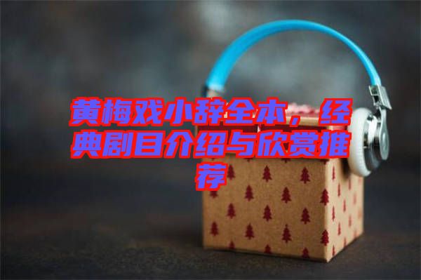 黃梅戲小辭全本，經(jīng)典劇目介紹與欣賞推薦